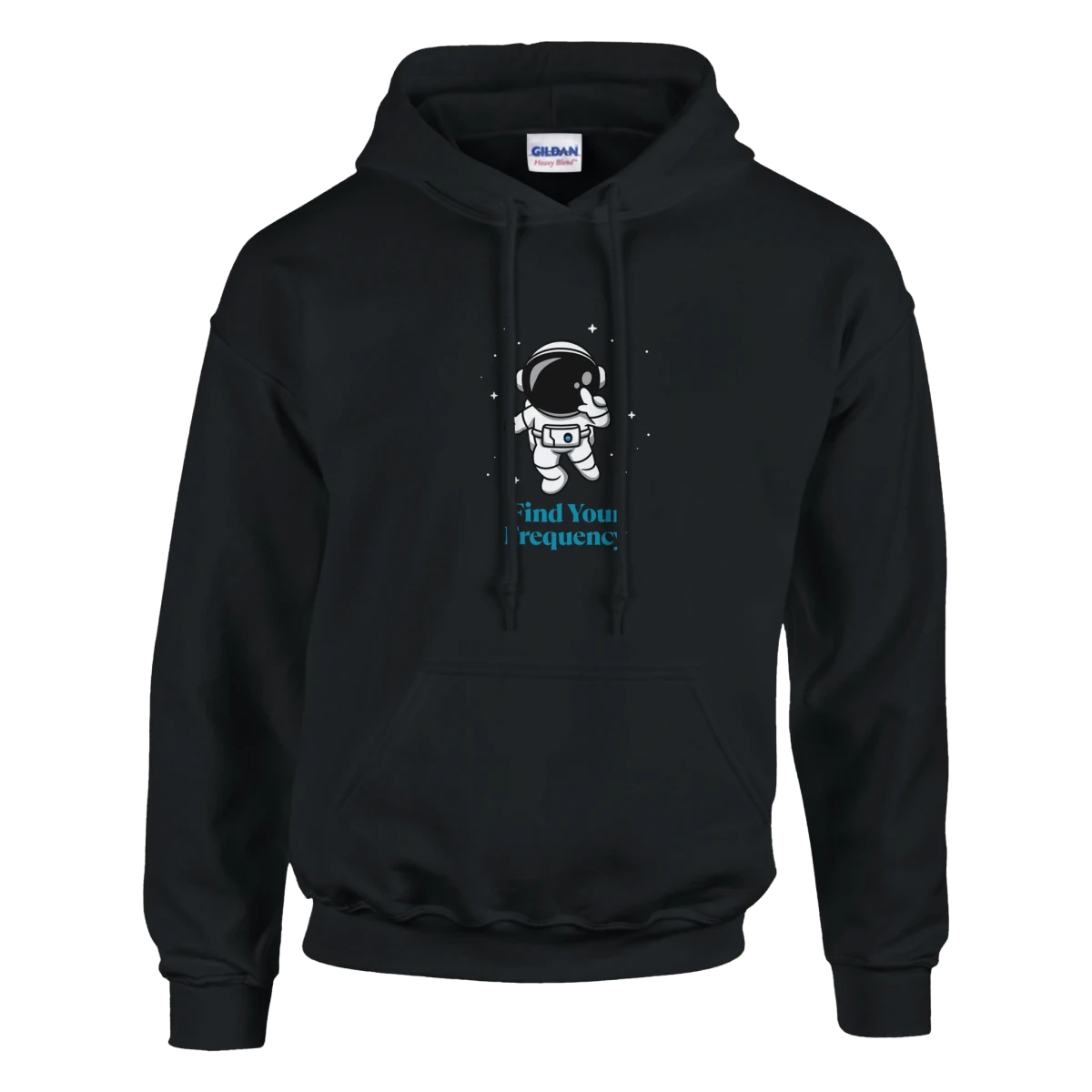 Find Your Frequency – Astronaut Hoodie - Hoodie - Space Jules