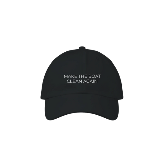 Make the boat clean again cap - Caps - Space Jules