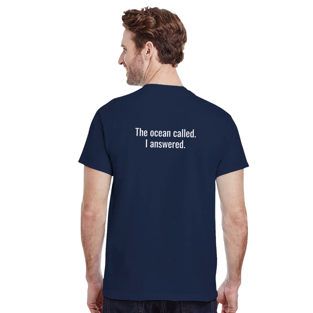 The Ocean Called. I Answered. – Ocean Jules Tee - T-Shirt - Space Jules