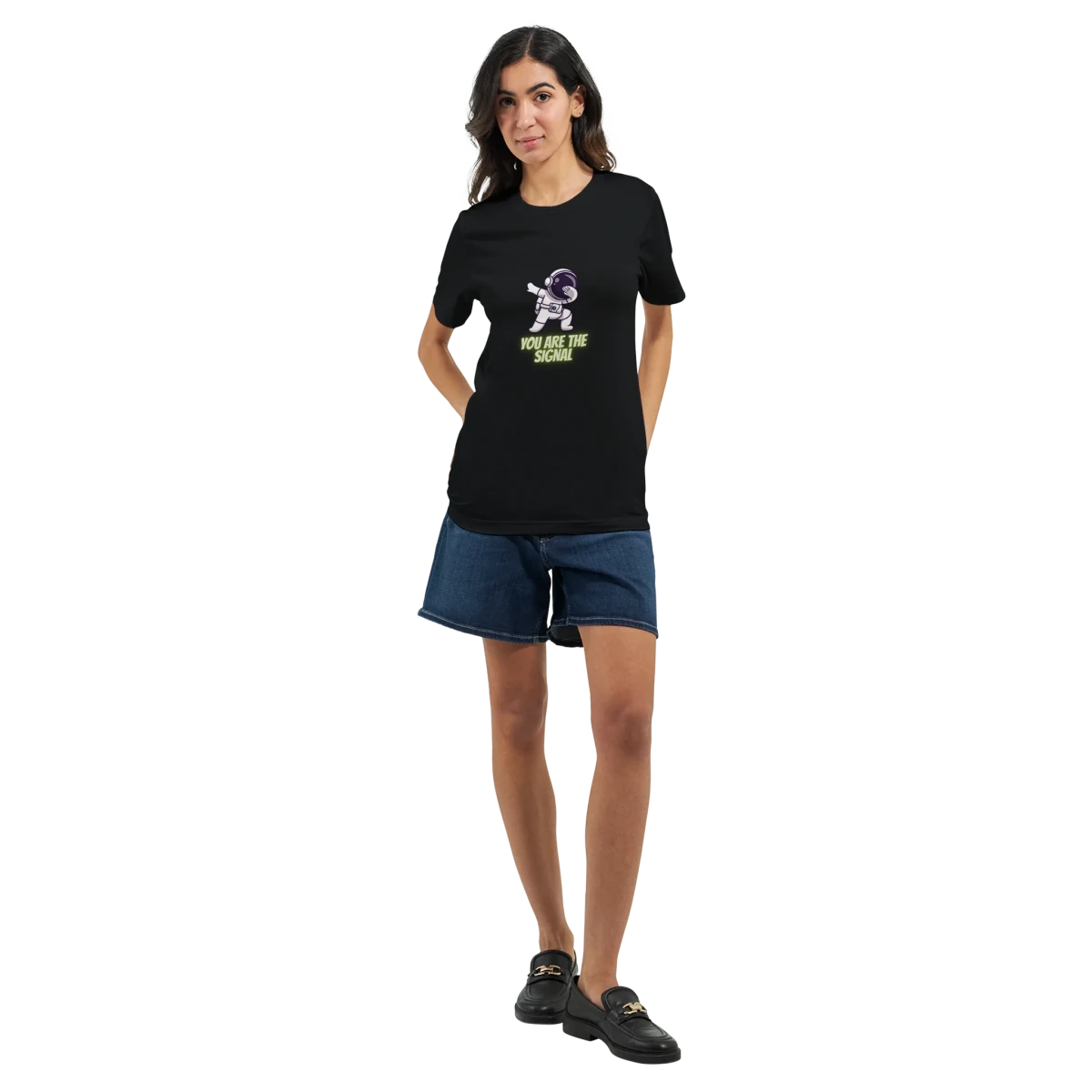 You Are The Signal – Astronaut Tee - T-Shirt - Space Jules